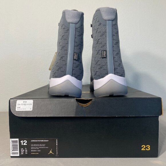 NEW - Nike Jordan Future Boot Cool Gray - Size 12 Style 854554-003 - Picture 4 of 7